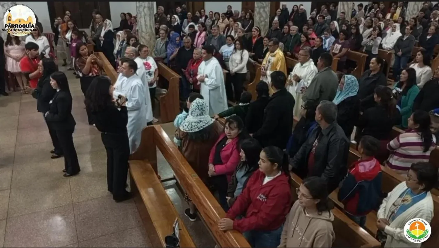 Feligresía de barrio Obrero celebró con fe la fiesta de la Virgen de Fátima en PJC