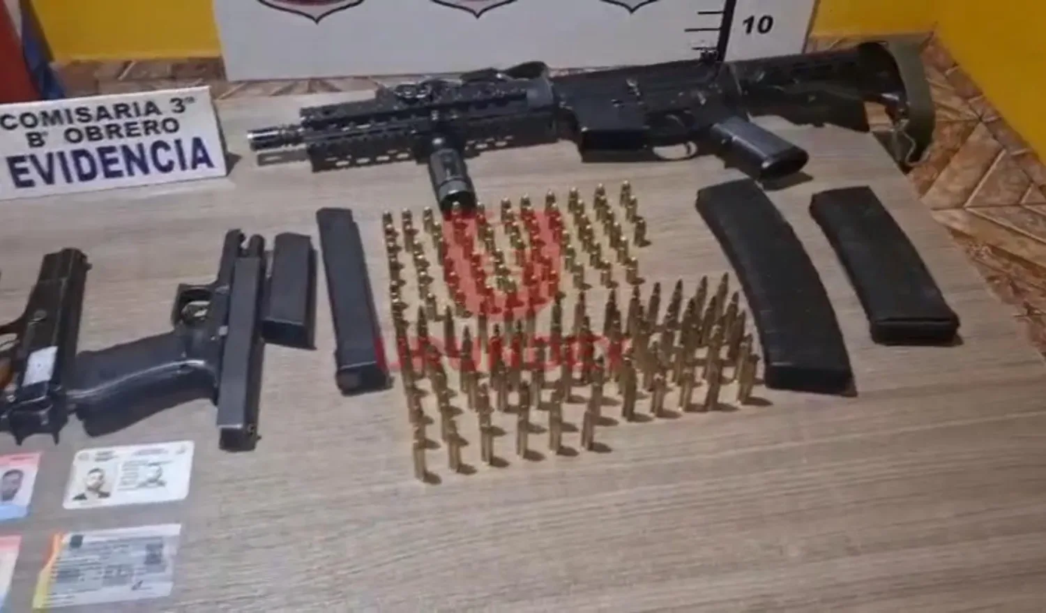 Comisario aclara situación legal de las armas incautadas en Pedro Juan Caballero