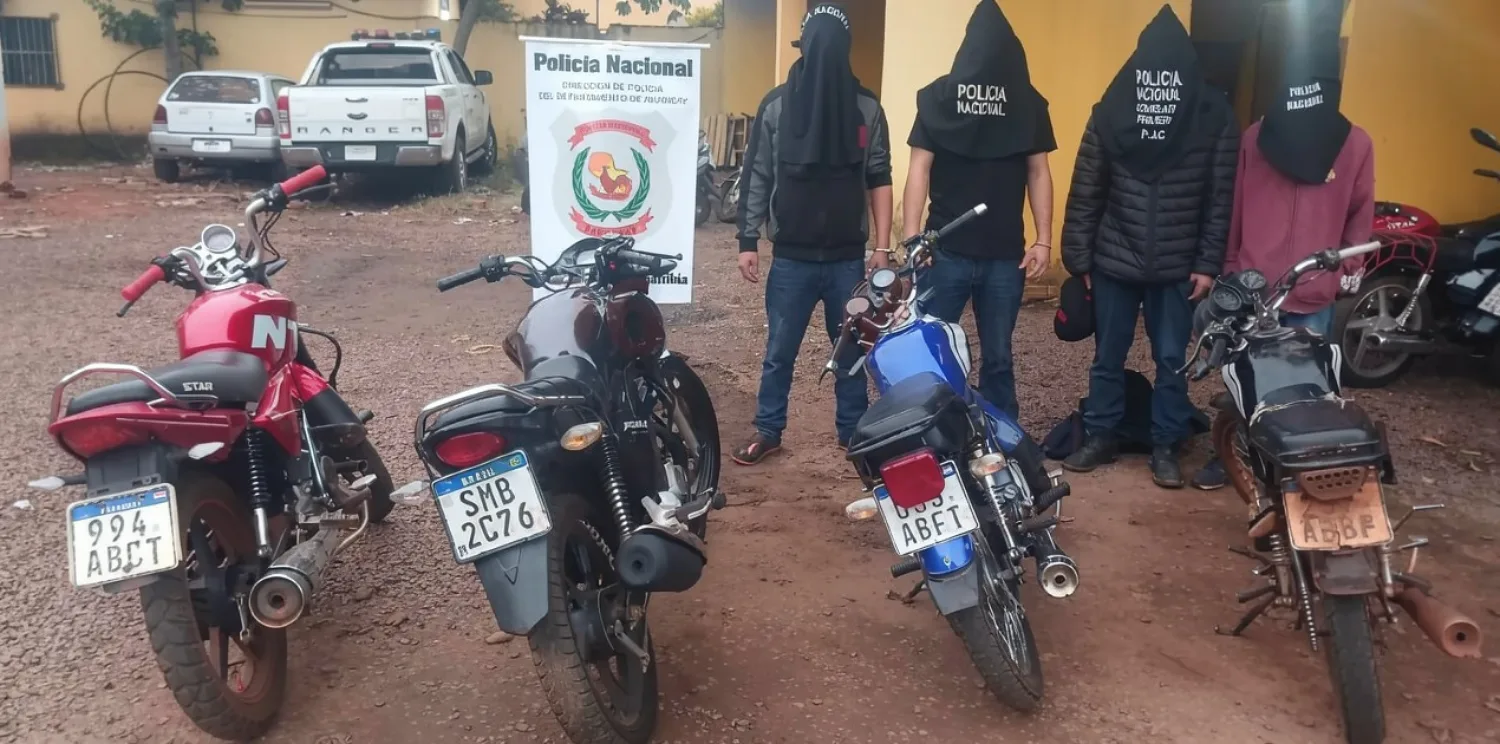 PJC: Cuatro jóvenes son demorados tras realizar maniobras peligrosas