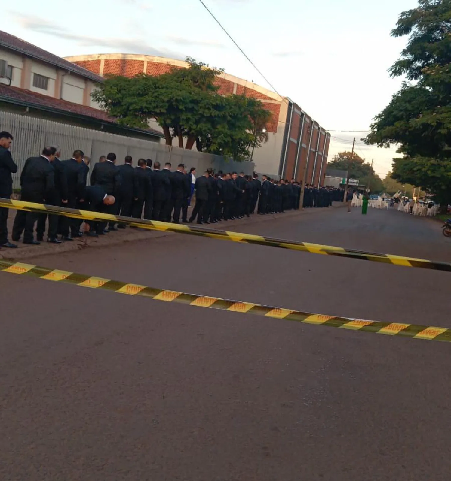 Policía despliega seguridad por matrimonio comunitario en Pedro Juan Caballero