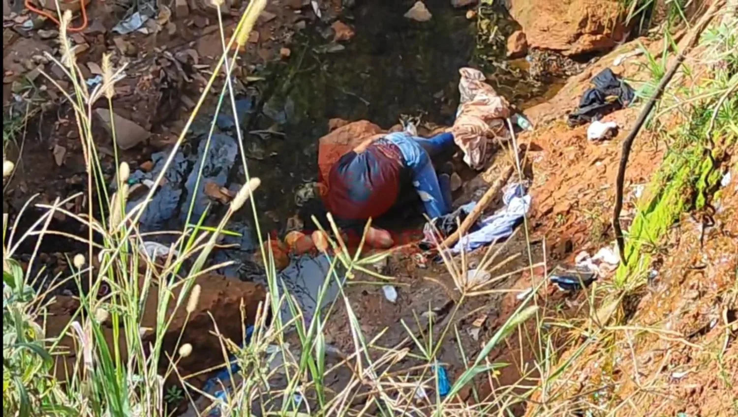 Hombre fallece tras caer a un arroyo en Pedro Juan Caballero
