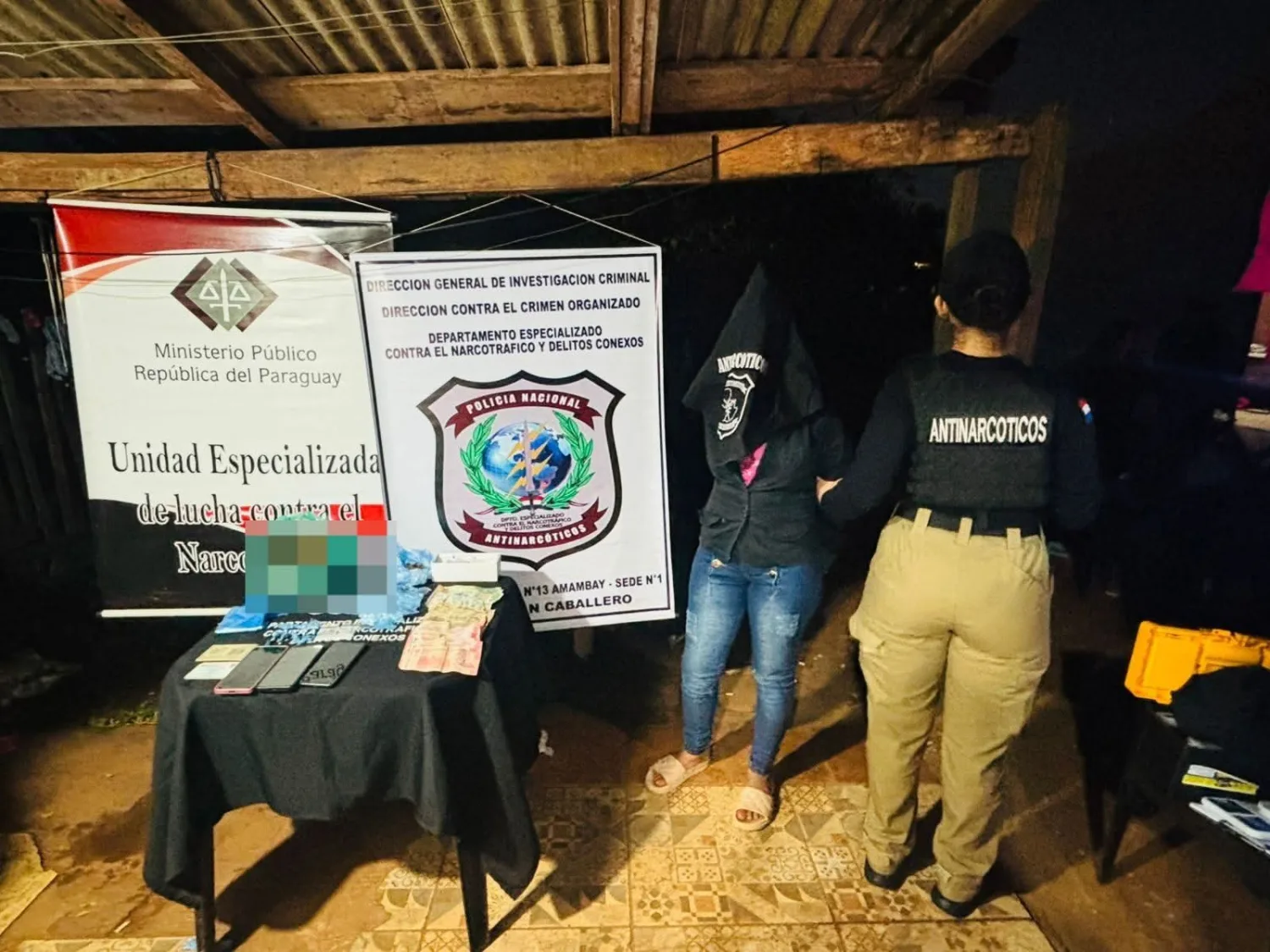 Detienen a una mujer con dosis de crack y marihuana en Pedro Juan Caballero