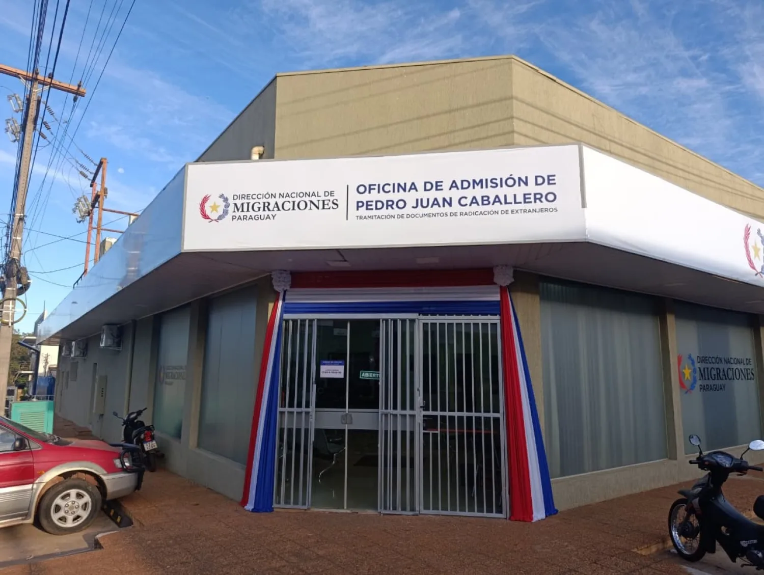 Dirección de Migraciones atiende en una nueva sede en Pedro Juan Caballero