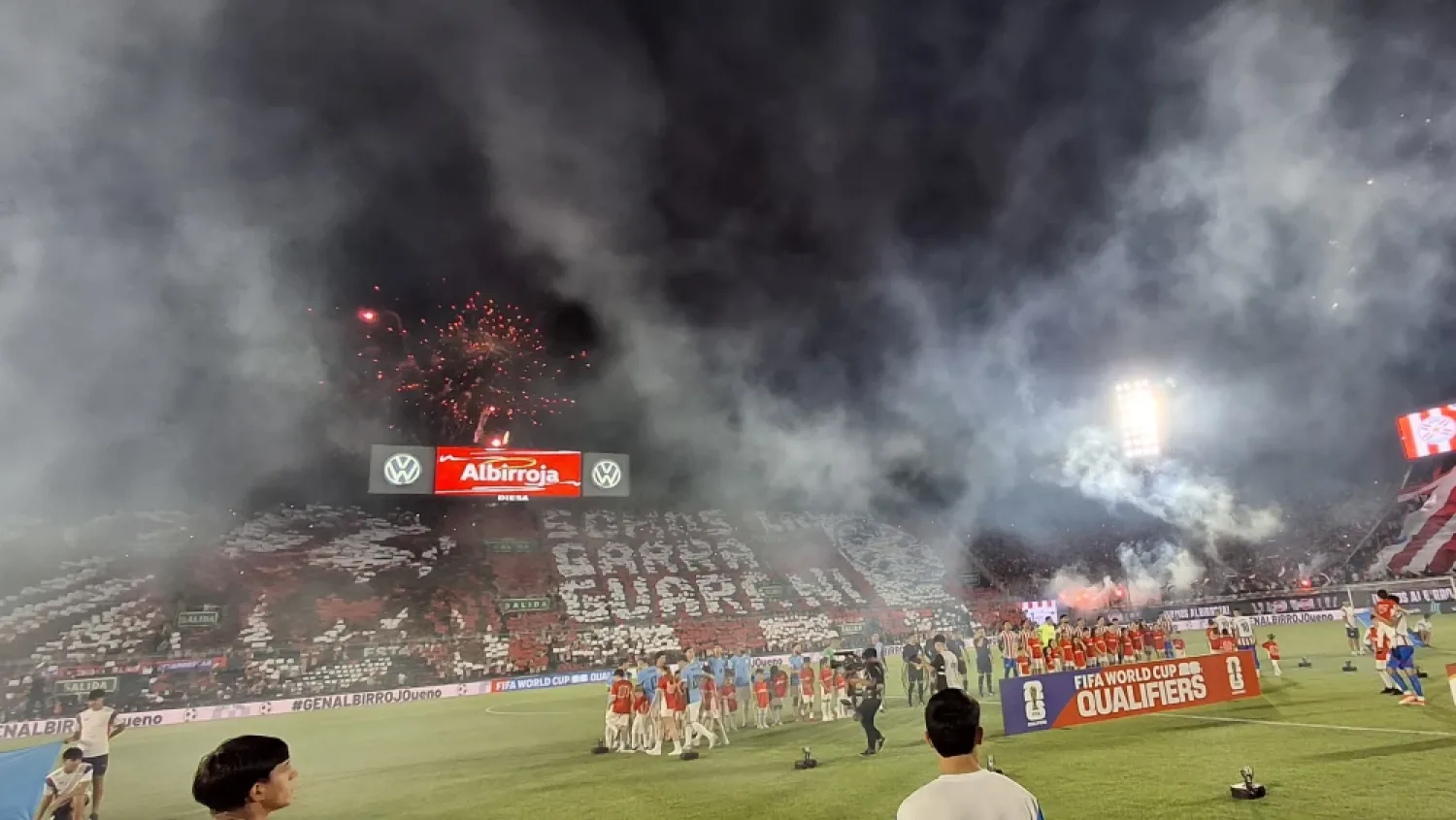 Fiesta en Sajonia para despedir a la Albirroja ante el seleccionado de Nicaragua