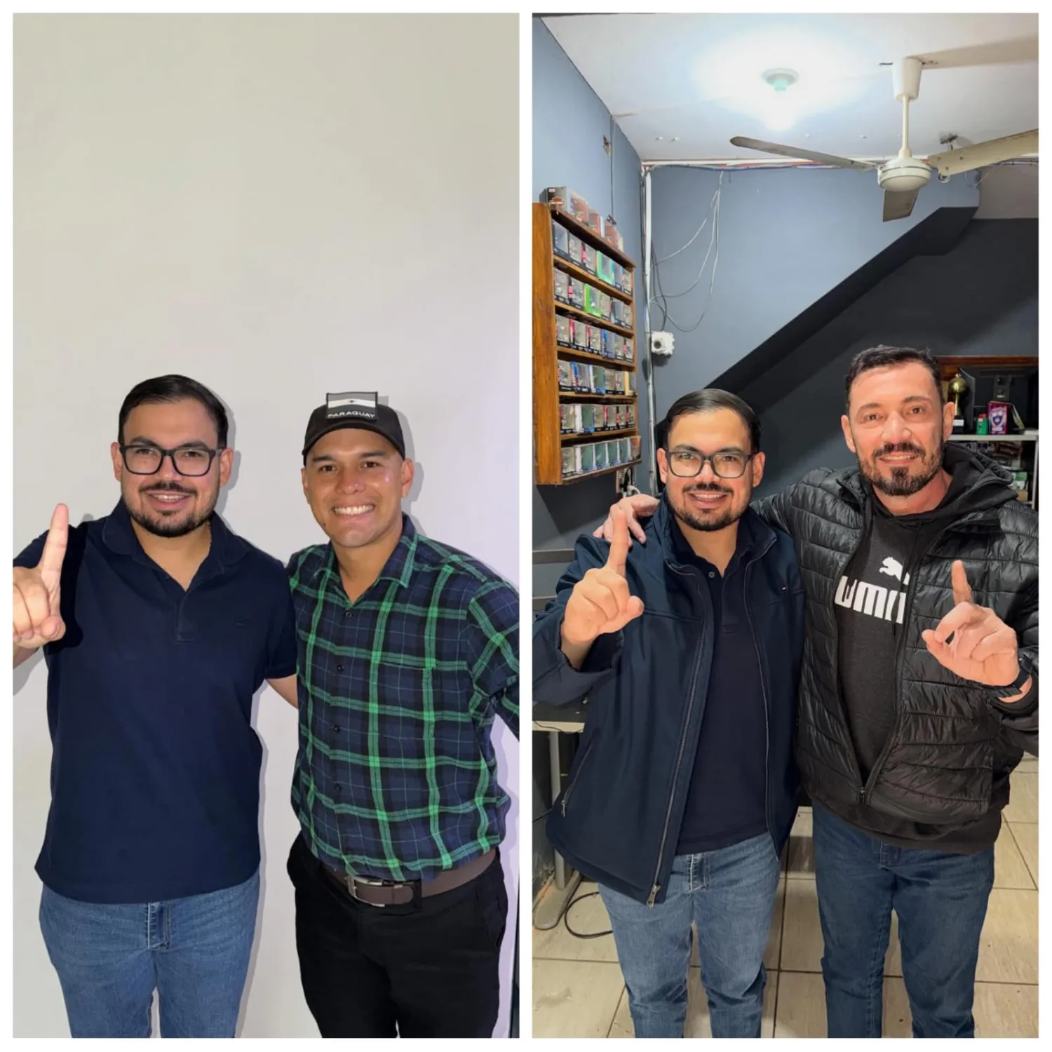 Diego González y Rene Rodriguez DJ se integran al equipo de Paulo Acosta en Pedro Juan Caballero