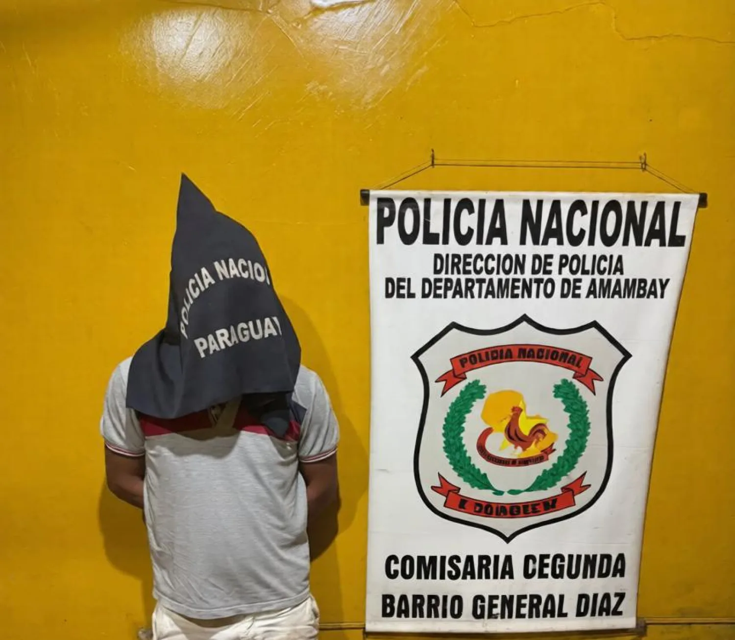 PJC: Un hombre es detenido tras golpear a su pareja y a su hijo en estado etílico
