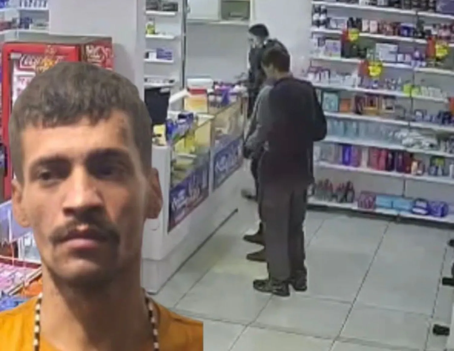 Un policía libre de servicio detiene al sospechoso de un asalto a una farmacia en Ponta Porã