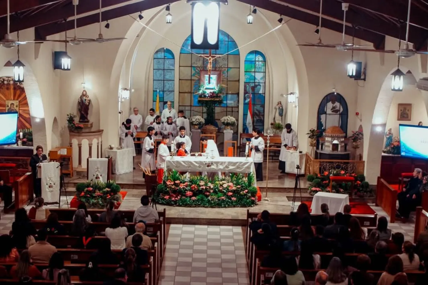Tercer día del novenario a la Virgen del Perpetuo Socorro en Pedro Juan Caballero