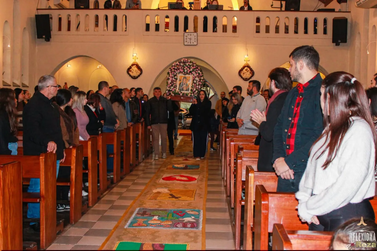 Celebran la cuarta jornada del novenario a la Virgen del Perpetuo Socorro en PJC