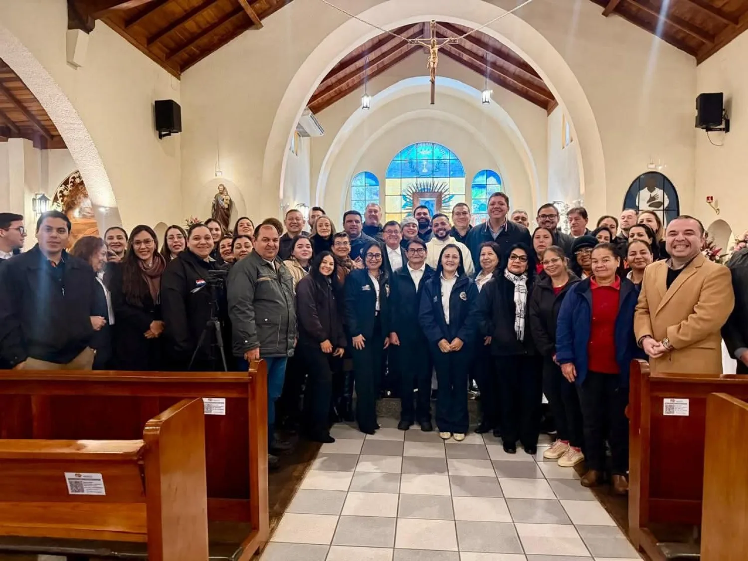 Gobernación de Amambay participó en el sexto día del novenario a la Virgen del Perpetuo Socorro