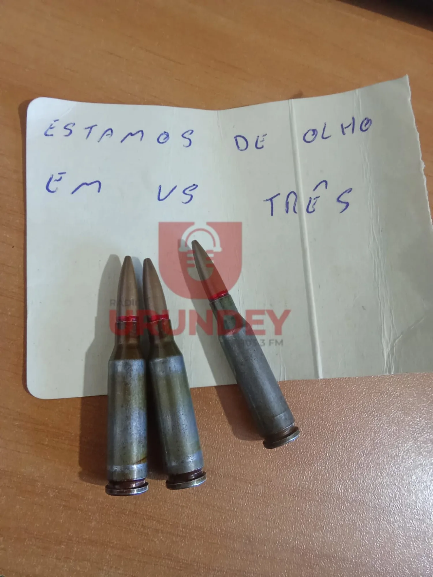 Hallan cartuchos de fusil y una nota manuscrita de amenaza en una estancia de Capitán Bado