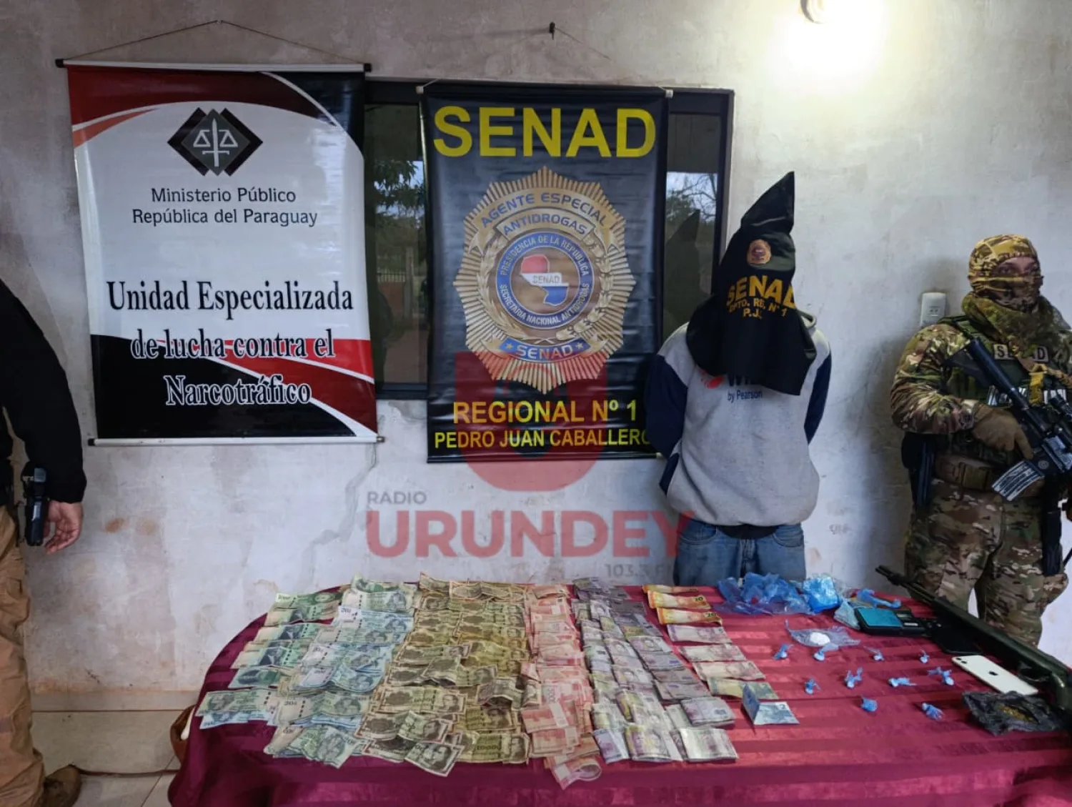 Intervienen un falso salón de belleza utilizado para el microtráfico en Pedro Juan Caballero