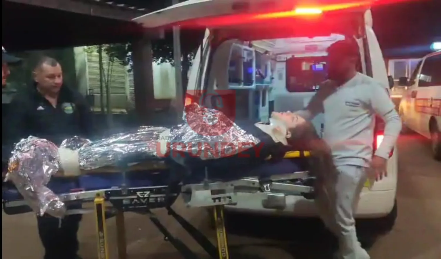 Conductor ebrio atropella a padre e hija y les causa graves fracturas en Pedro Juan Caballero
