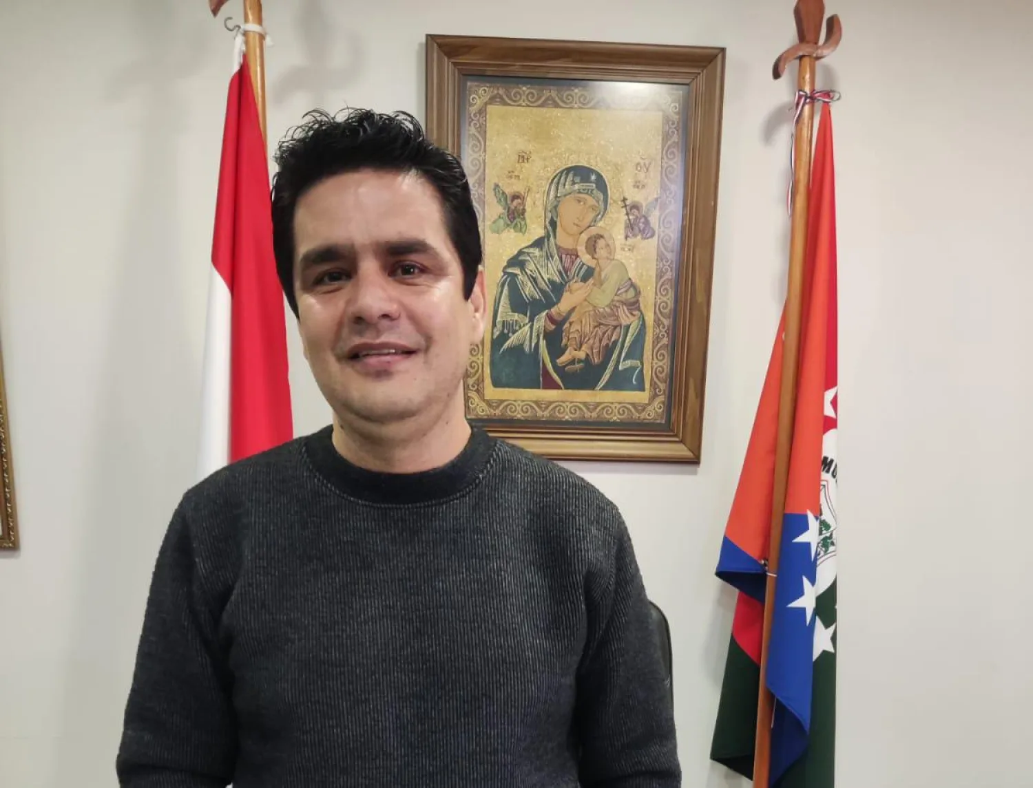 Éver Salinas inicia tareas como nuevo intendente interino de Pedro Juan Caballero