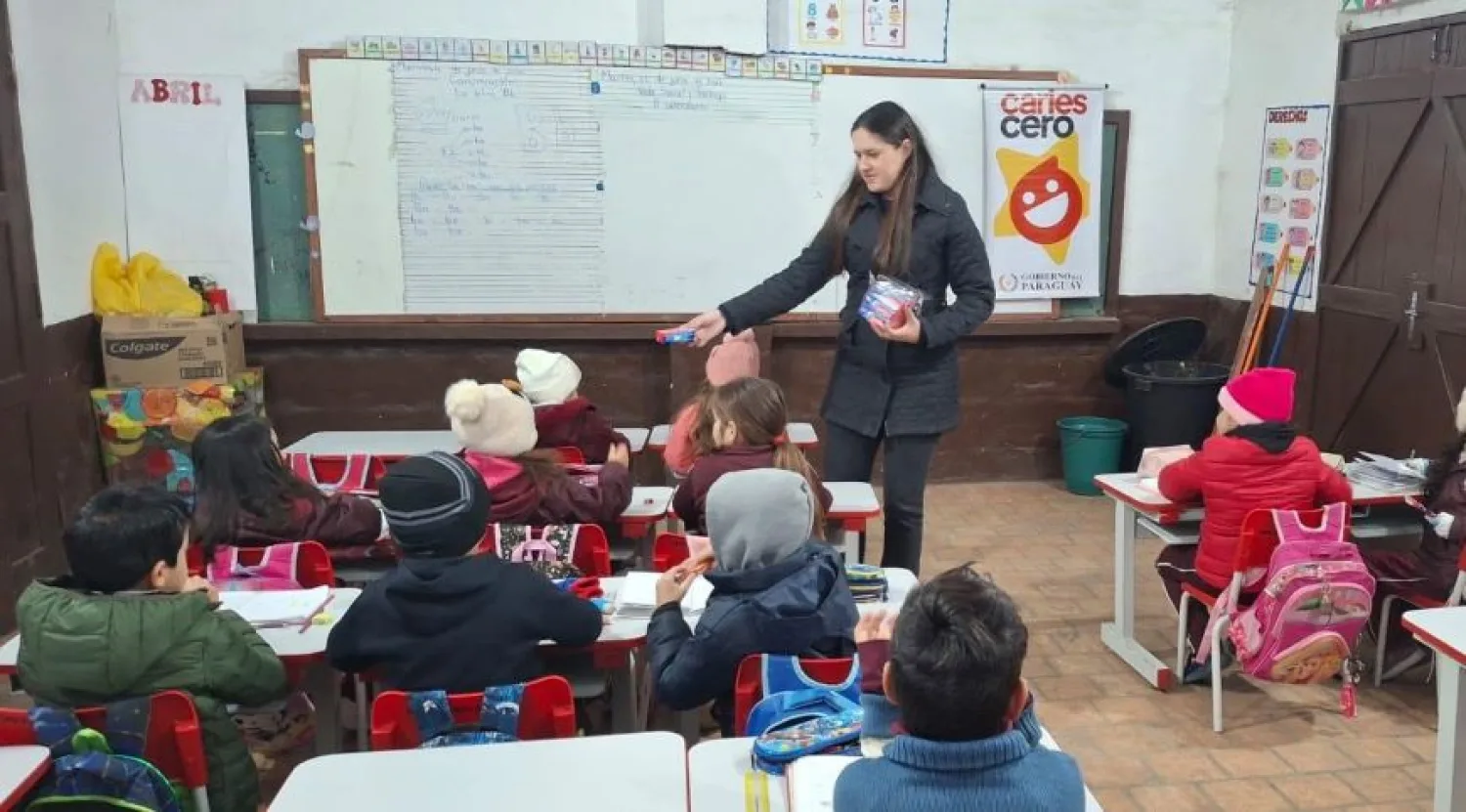 Programa Caries Cero fortalece la salud bucal de niños y niñas en todo el país