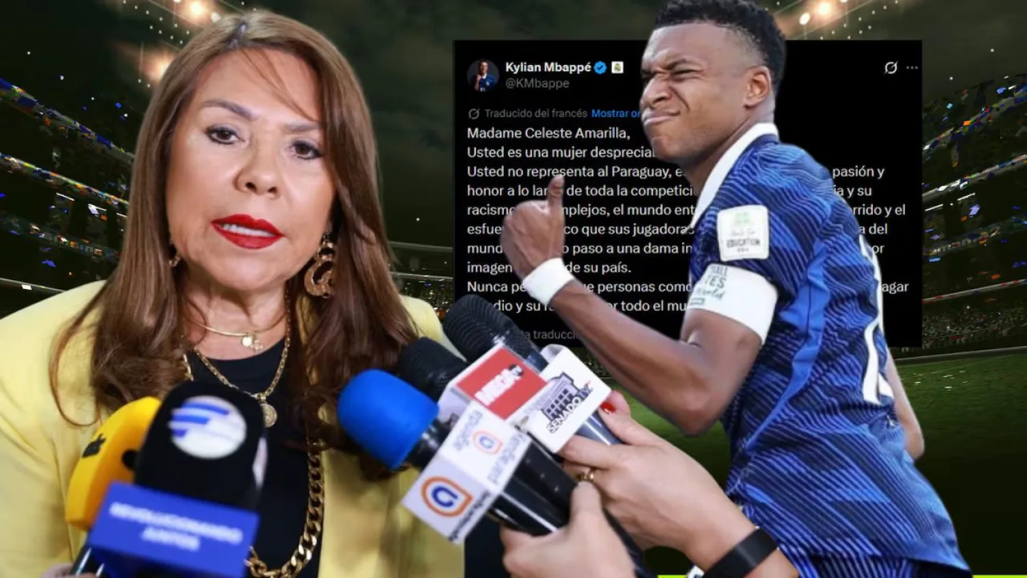 Gobierno afirma que dichos de Celeste Amarilla no representan al Paraguay