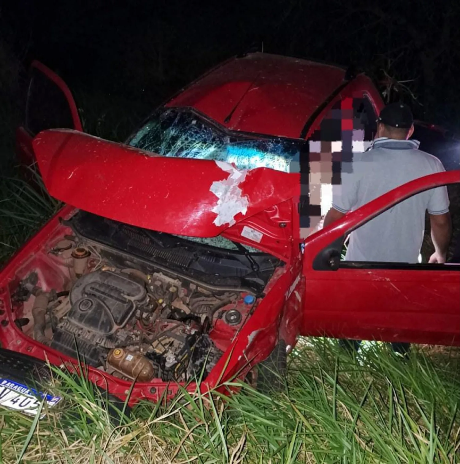Un hombre fallece tras volcar con su camioneta en Bella Vista Norte