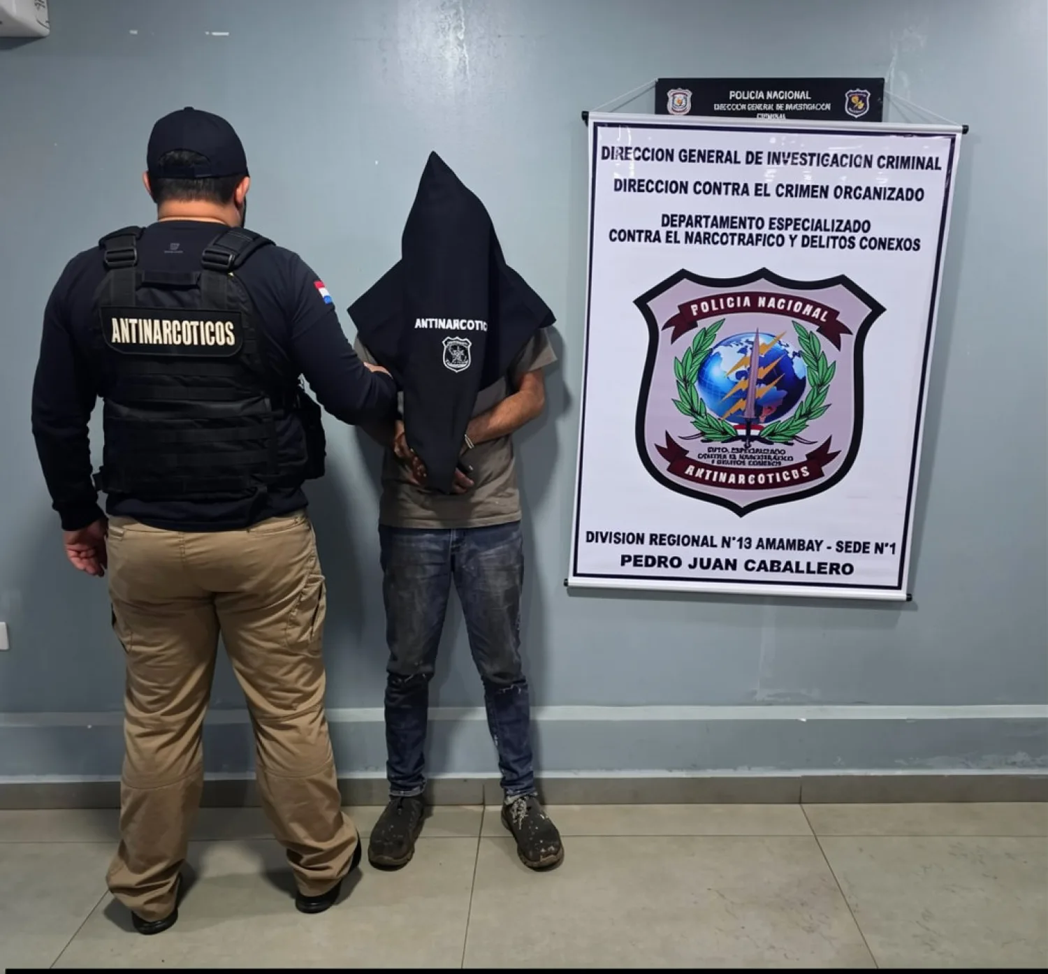 PJC: Allanamiento por microtráfico arroja la detención de un brasileño con orden de captura