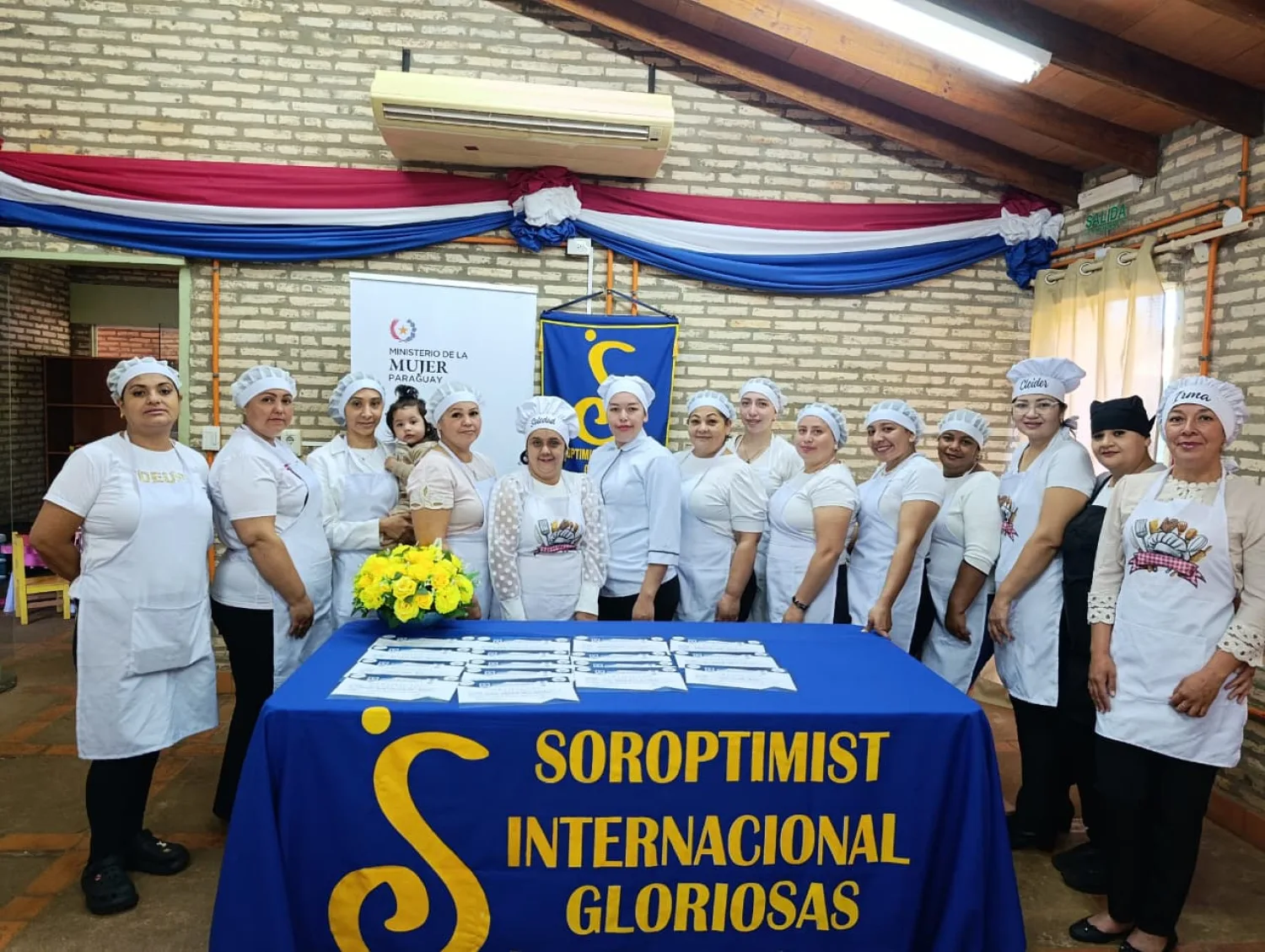 Culminan un curso de panadería y confitería en el Ministerio de la Mujer de PJC
