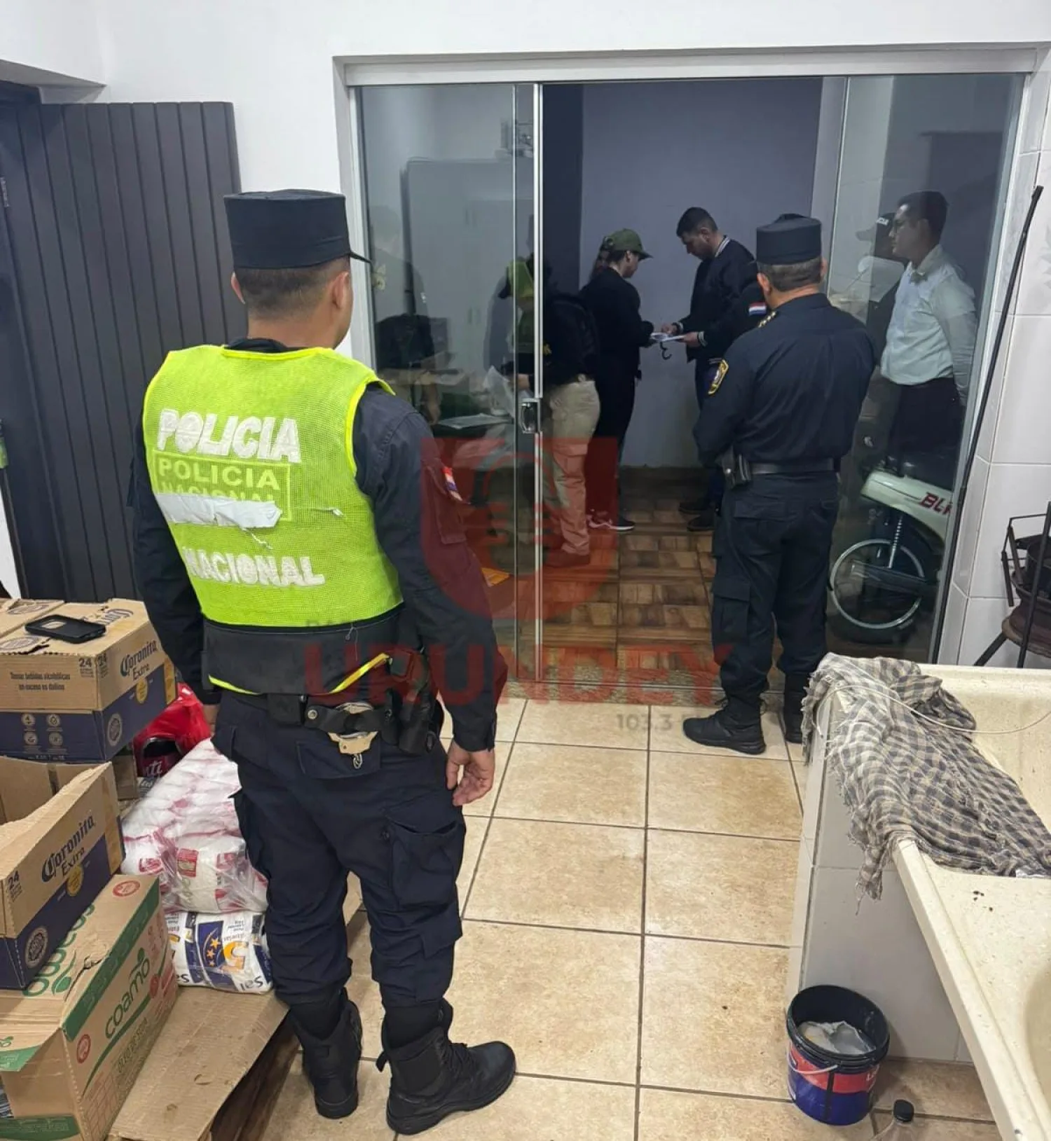 Tres detenidos con más de 21 kilos de cocaína durante un allanamiento a una bodega en PJC