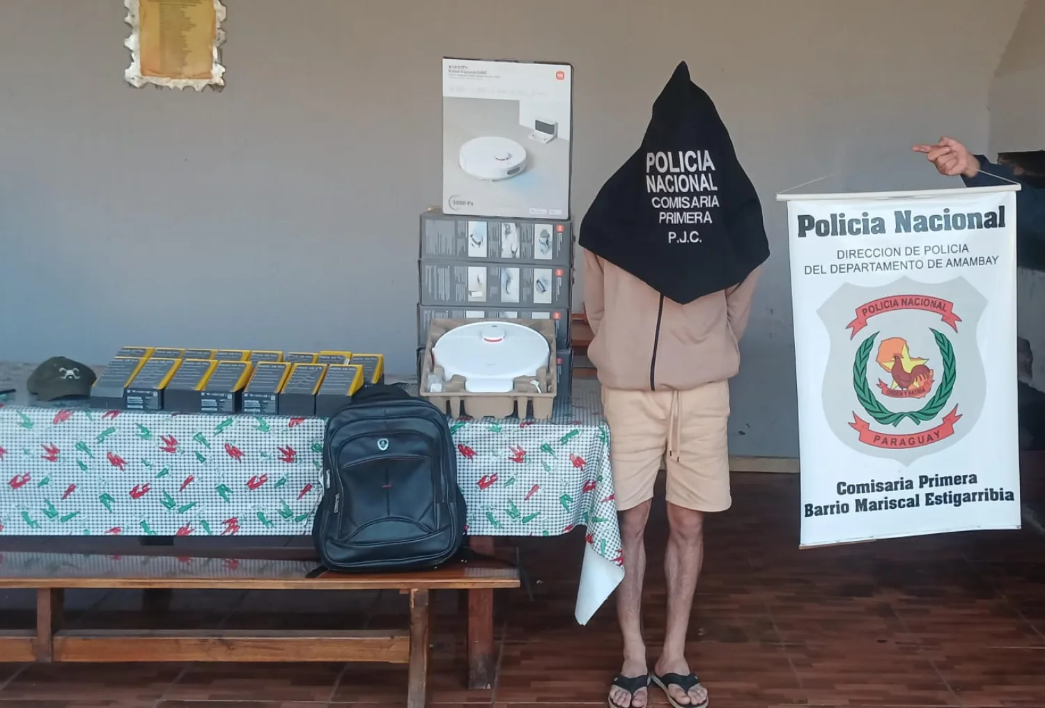 Aprehenden a un brasilero con mercaderías indocumentadas tras una persecusión en PJC