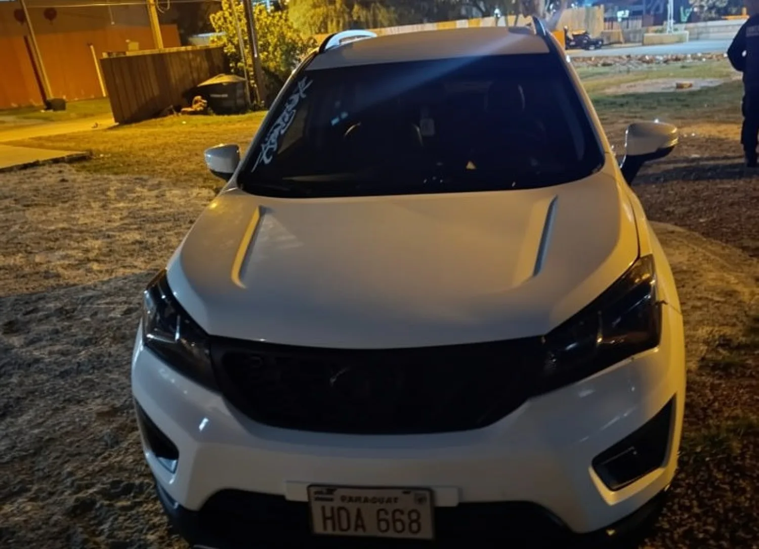 Policía intercepta a un conductor con escape roncador en Pedro Juan Caballero