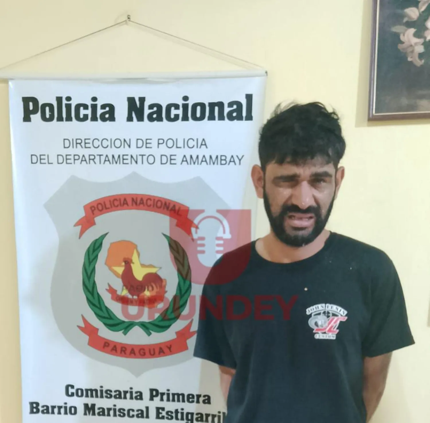 Detienen a un hombre denunciado por agredir a su familia y vecinos en Pedro Juan Caballero