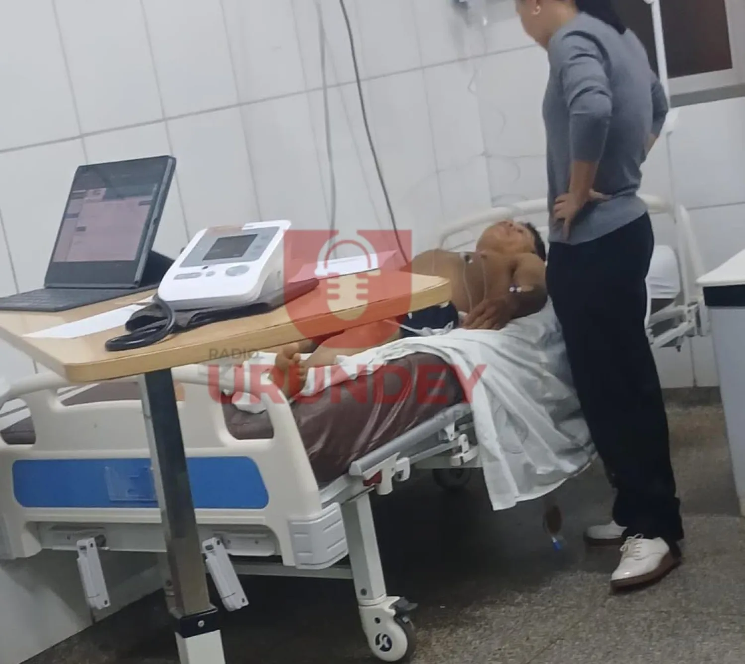 Un trabajador sufre una descarga eléctrica en Capitán Bado y es derivado a Pedro Juan