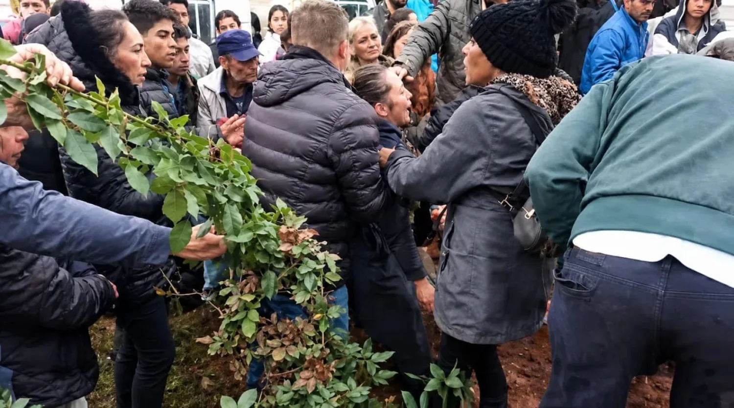 Conmoción y dolor en el último adiós a Roselín Florentín