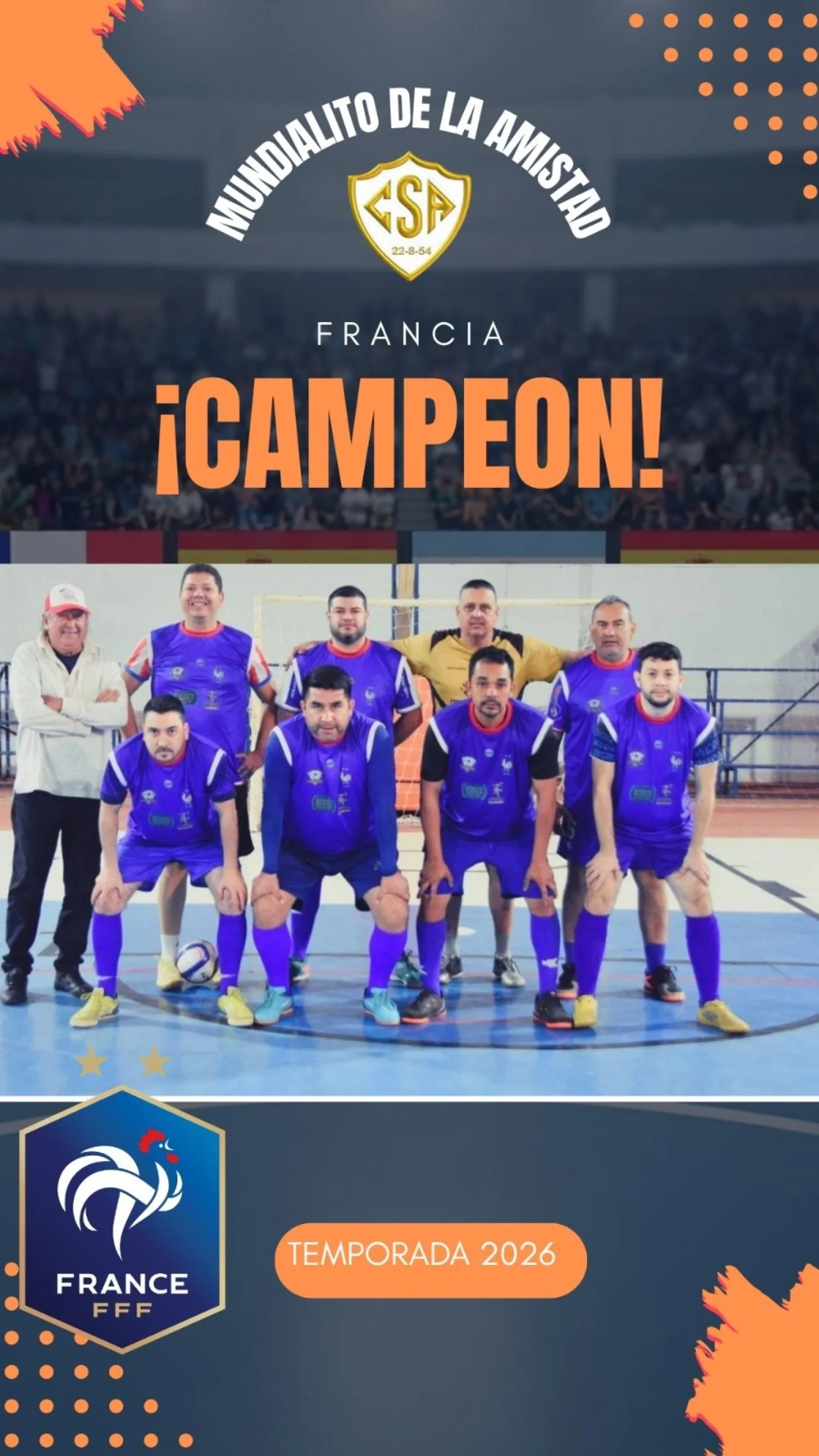 "Francia" gritó campeón en el Mundialito del Club Social Amambay
