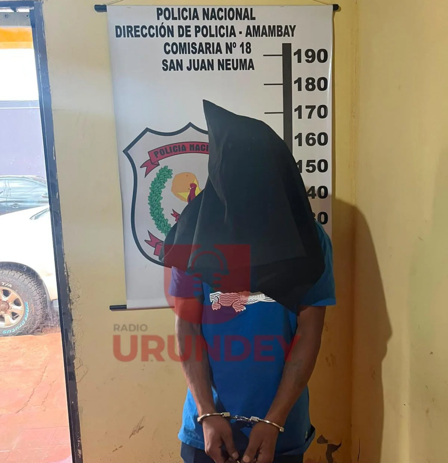 Policía detiene a un sujeto procesado por coacción grave en Pedro Juan Caballero