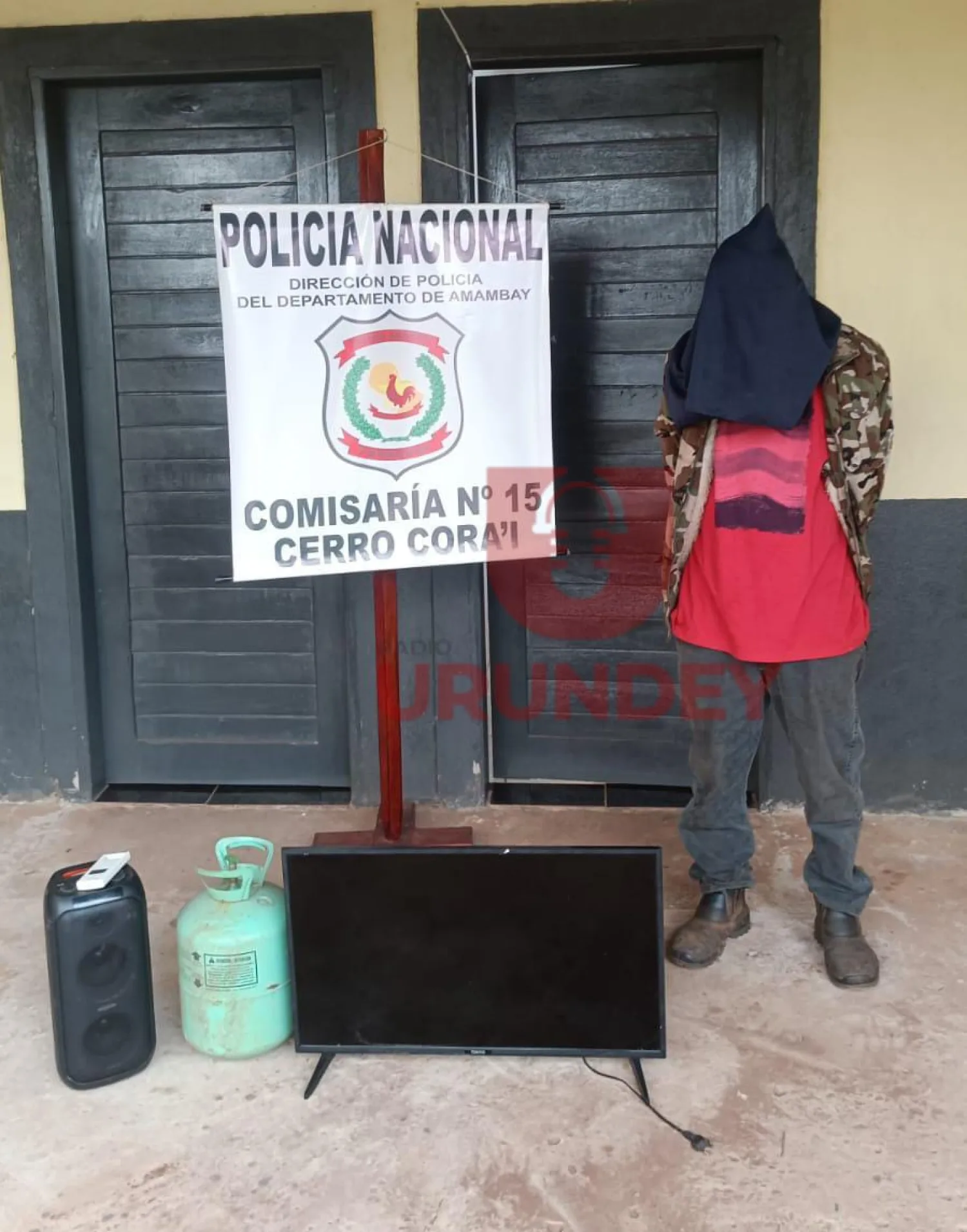 Aprehenden a un hombre con antecedentes y recuperan objetos hurtados en Pedro Juan