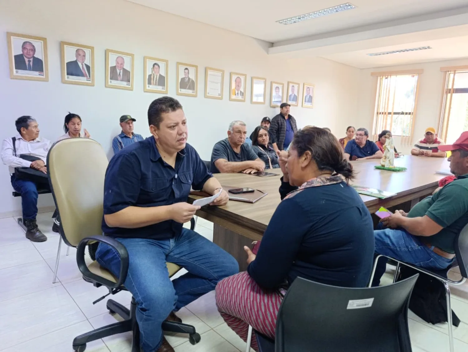 Gobernador de Amambay mantiene atención permanente a la ciudadanía
