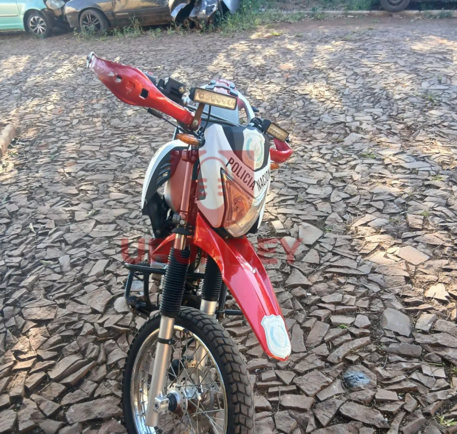 Asignan una patrullera motorizada a la Comisaría Séptima de Pedro Juan Caballero