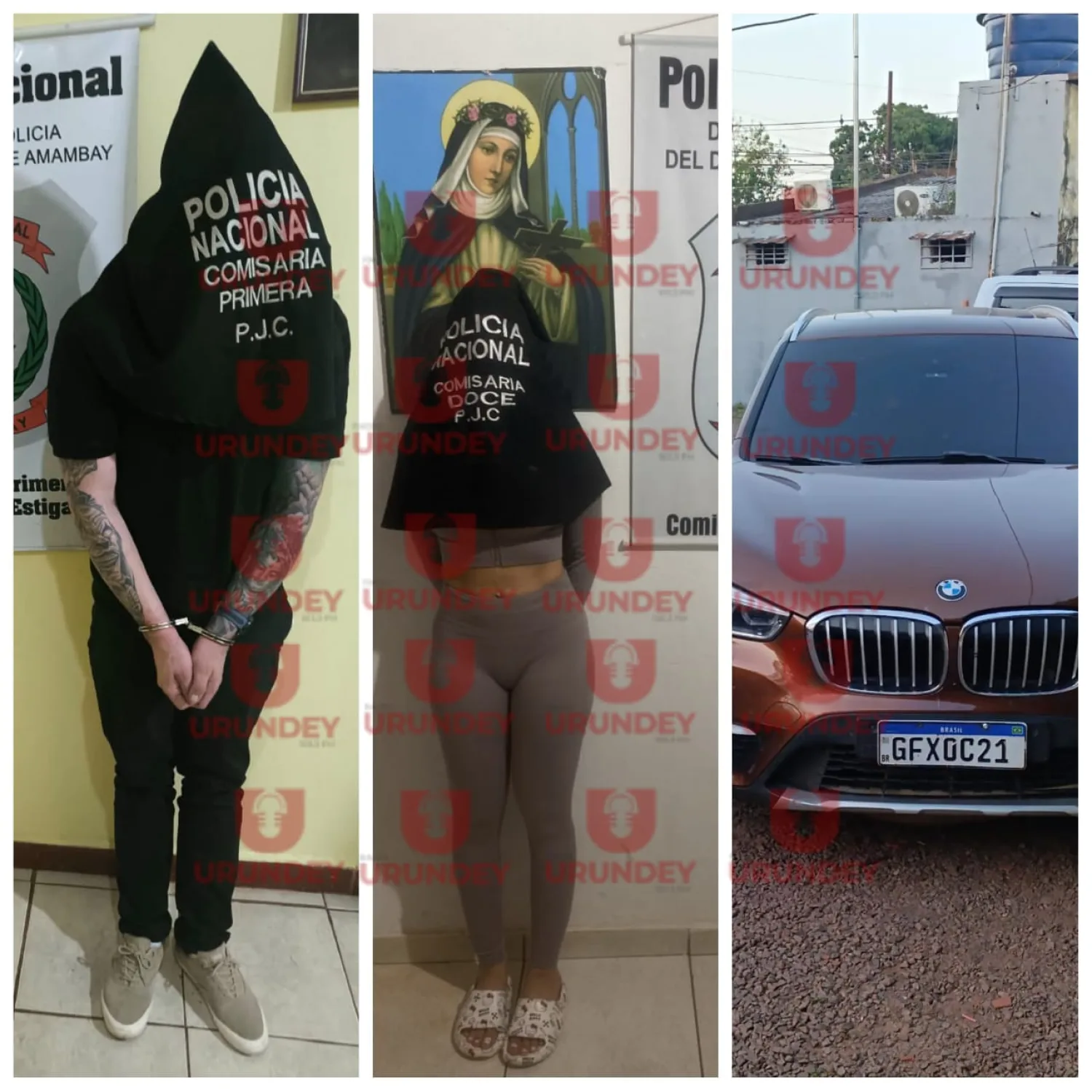 Detienen en PJC a líder del Primer Comando Catarinense buscado con una larga condena