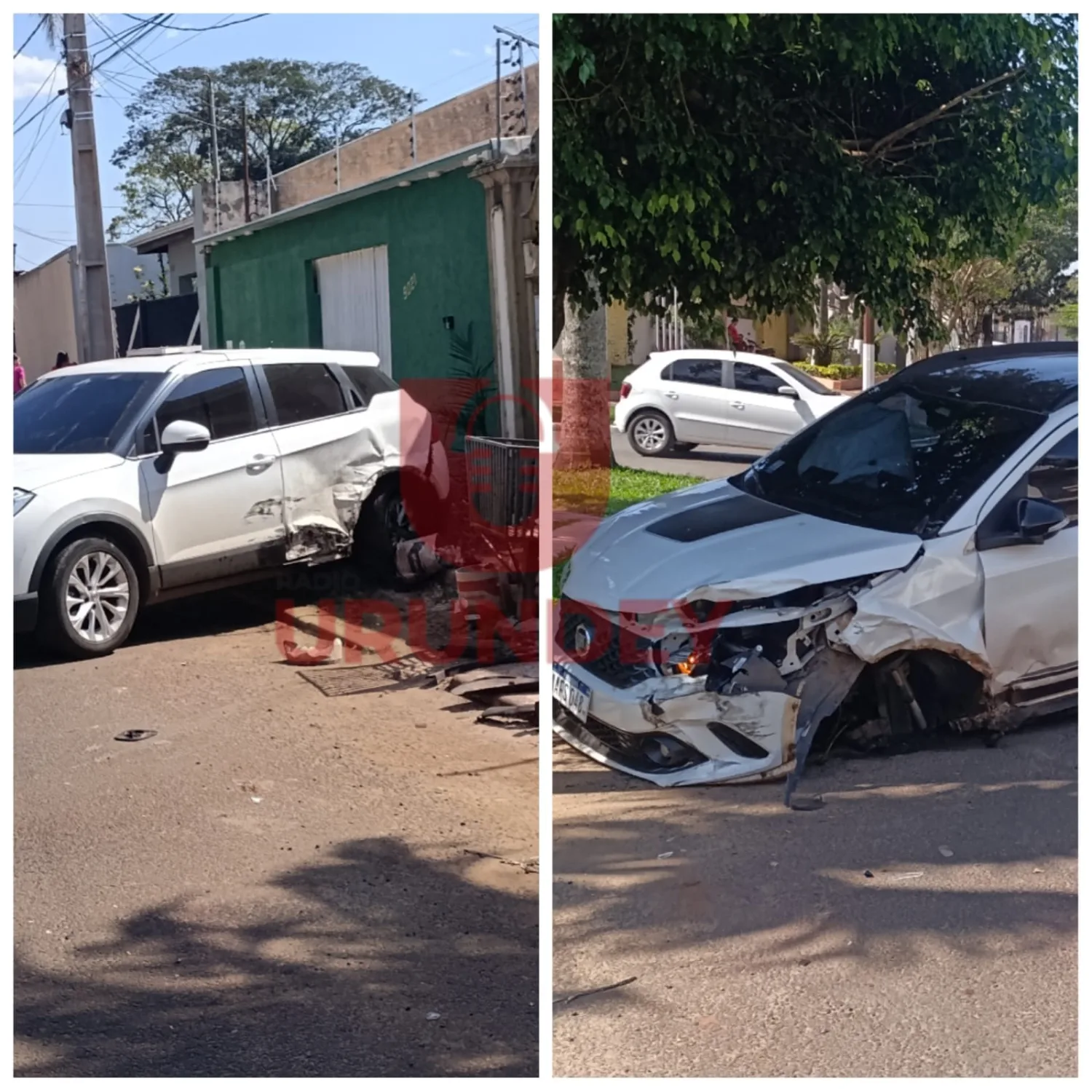 Dos automóviles colisionan y registran daños materiales en Pedro Juan Caballero