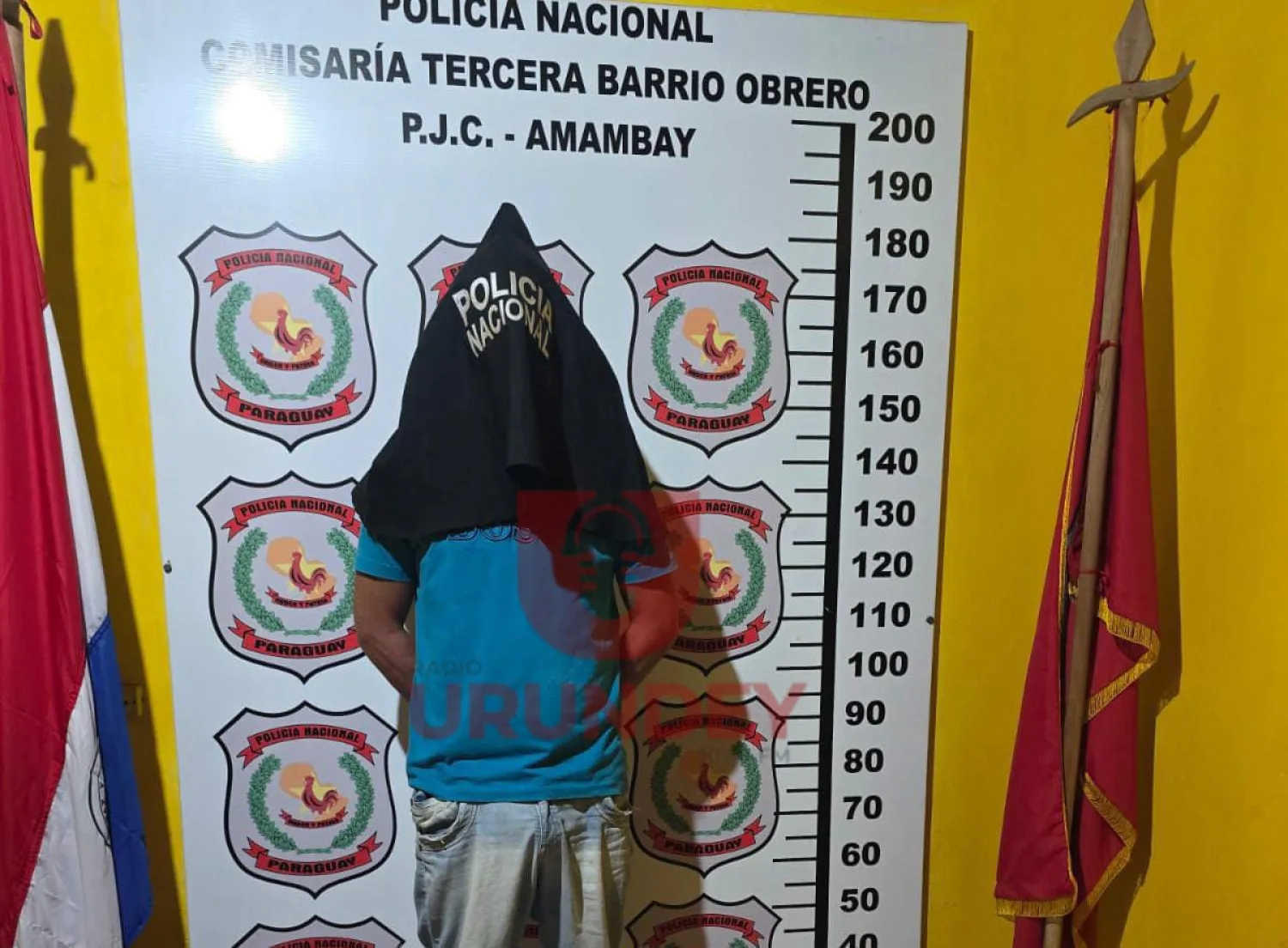 Se presenta en una comisaría un hombre buscado por extorsión en Pedro Juan Caballero