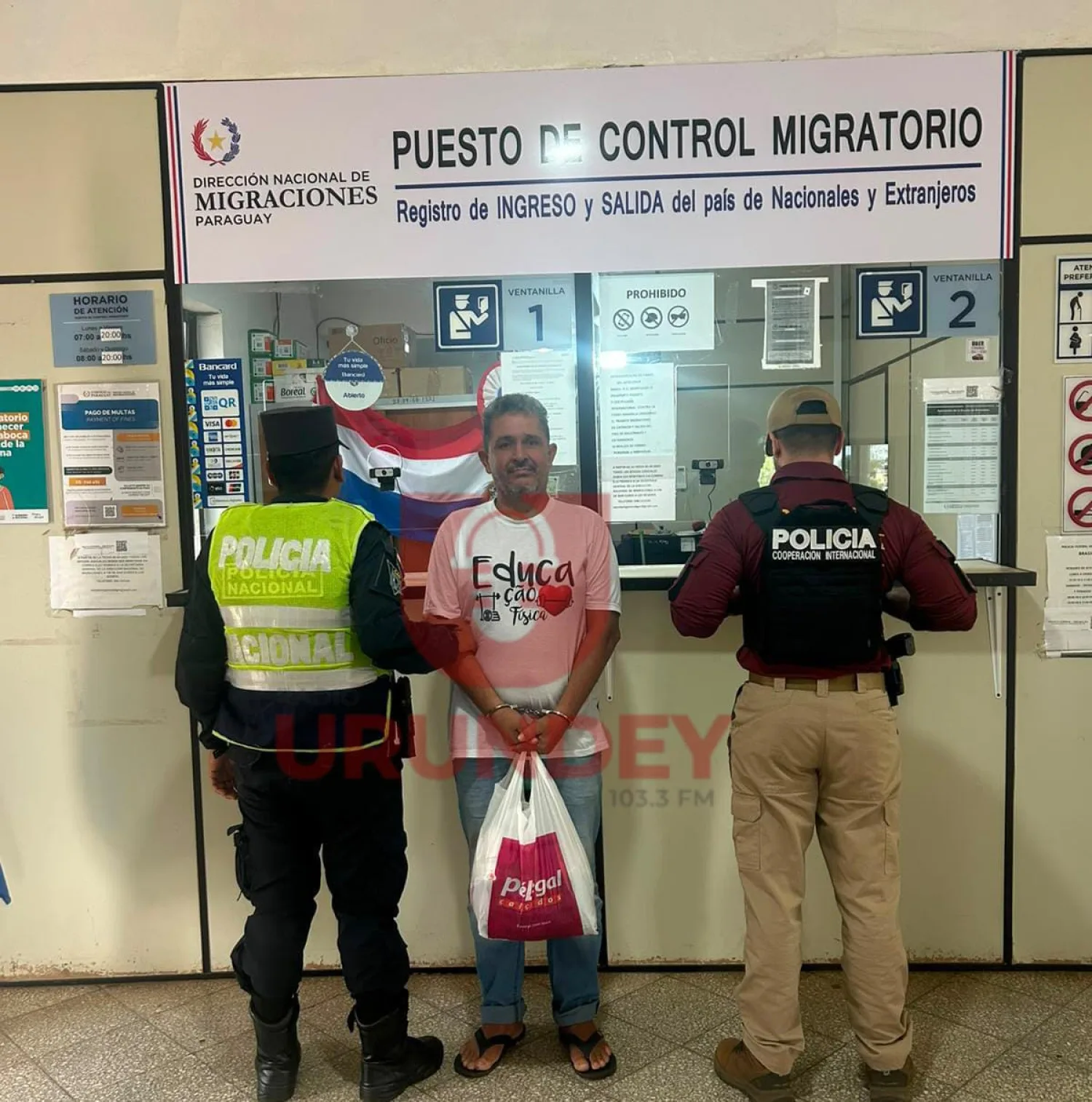 Expulsan a brasileño aprehendido por invadir una vivienda en Pedro Juan Caballero