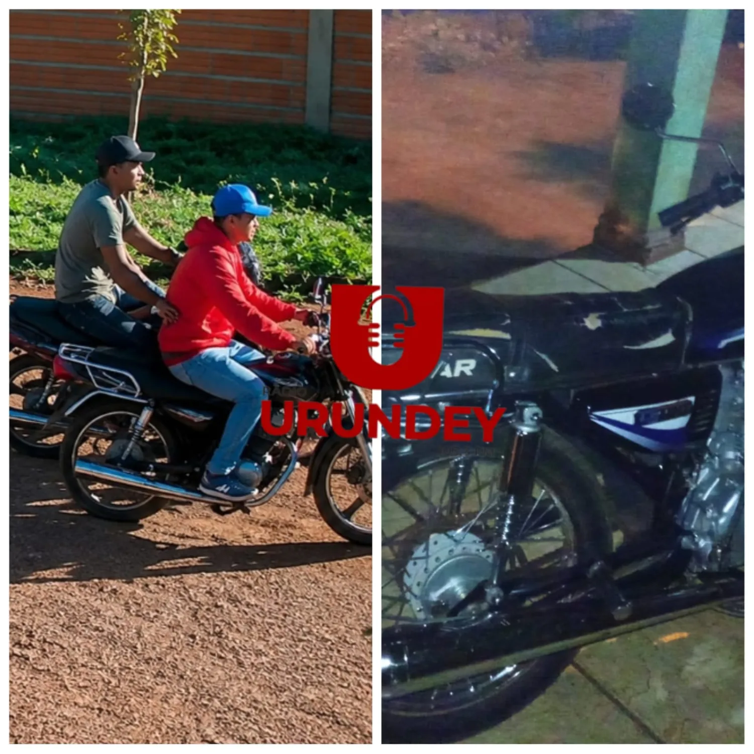 Dos jóvenes en moto hurtaron un biciclo estacionado en Pedro Juan Caballero