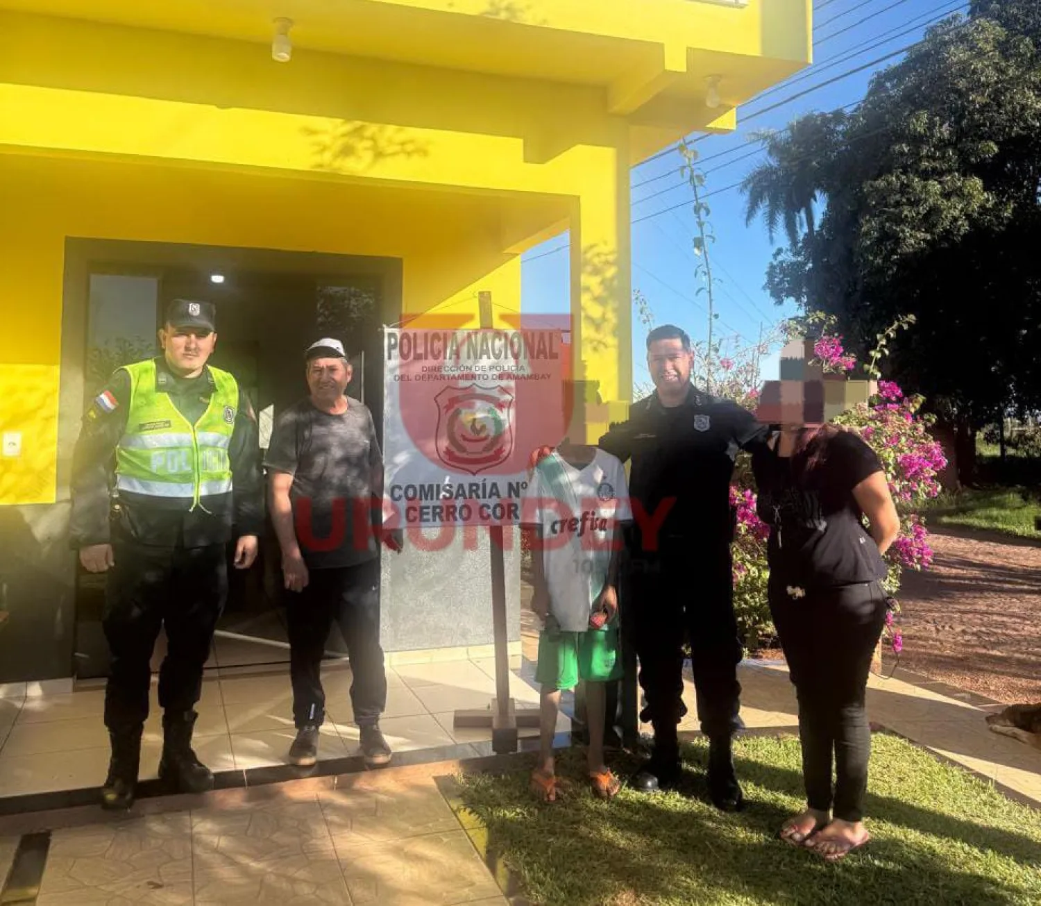 Hallan sano y salvo en Ponta Porã a un niño que se fugó de su casa en Pedro Juan Caballero