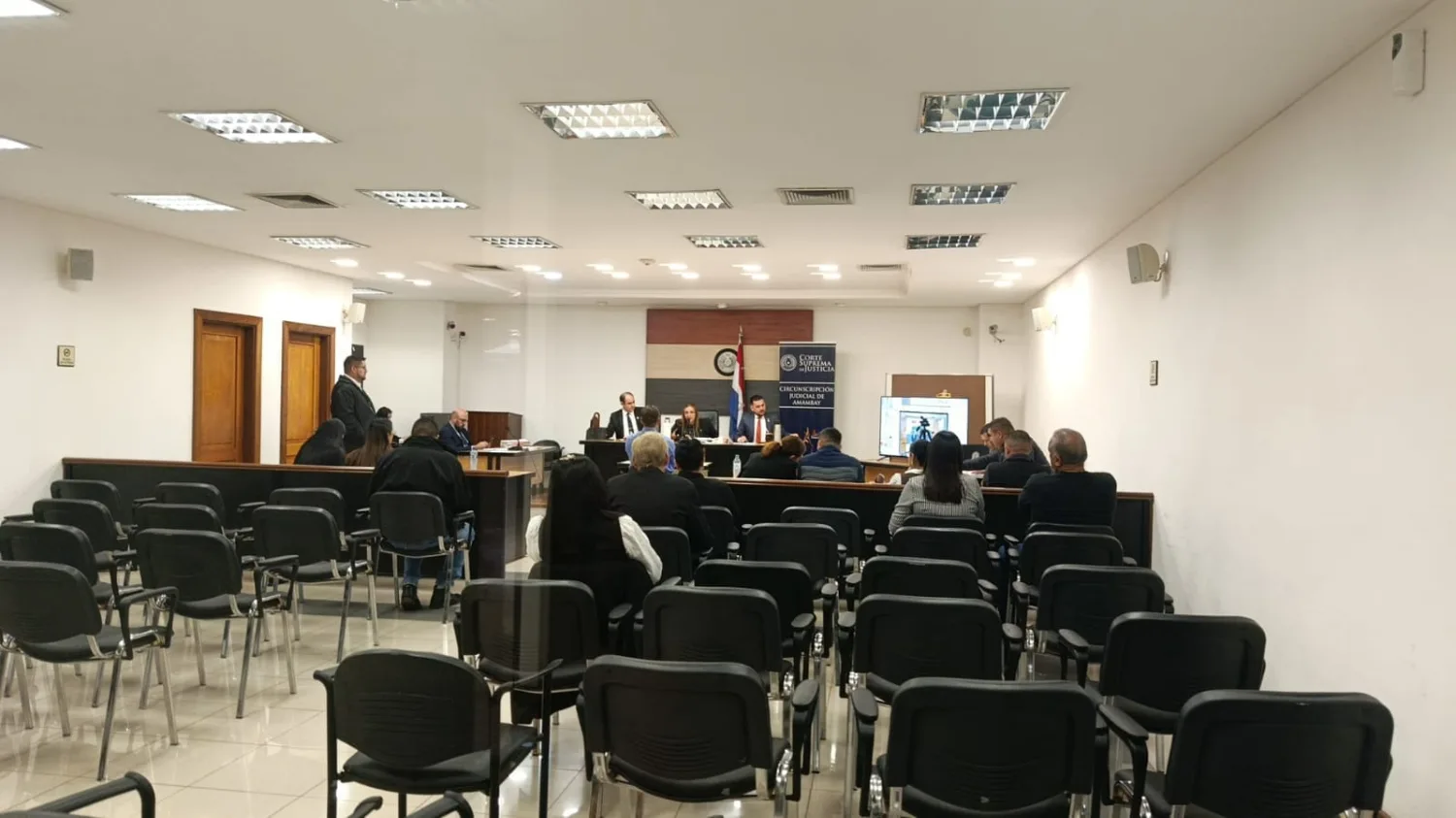 Reinician juicio oral a tres policías acusados de plantar droga en Pedro Juan Caballero