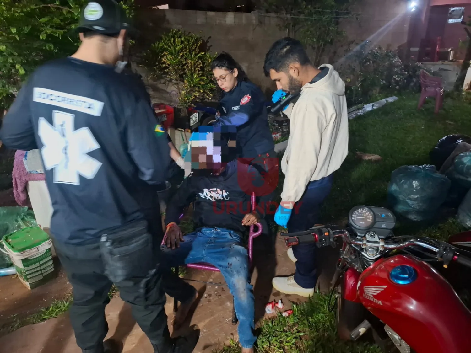 Un menor de 16 años resulta herido de un ladrillazo en Pedro Juan Caballero