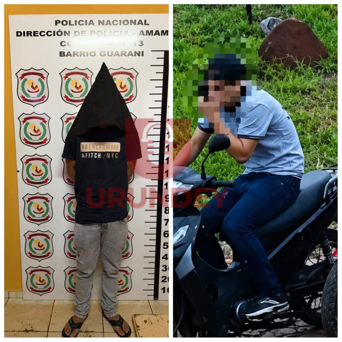 Aprehenden a un adolescente acusado de hurtar una motocicleta en Pedro Juan Caballero