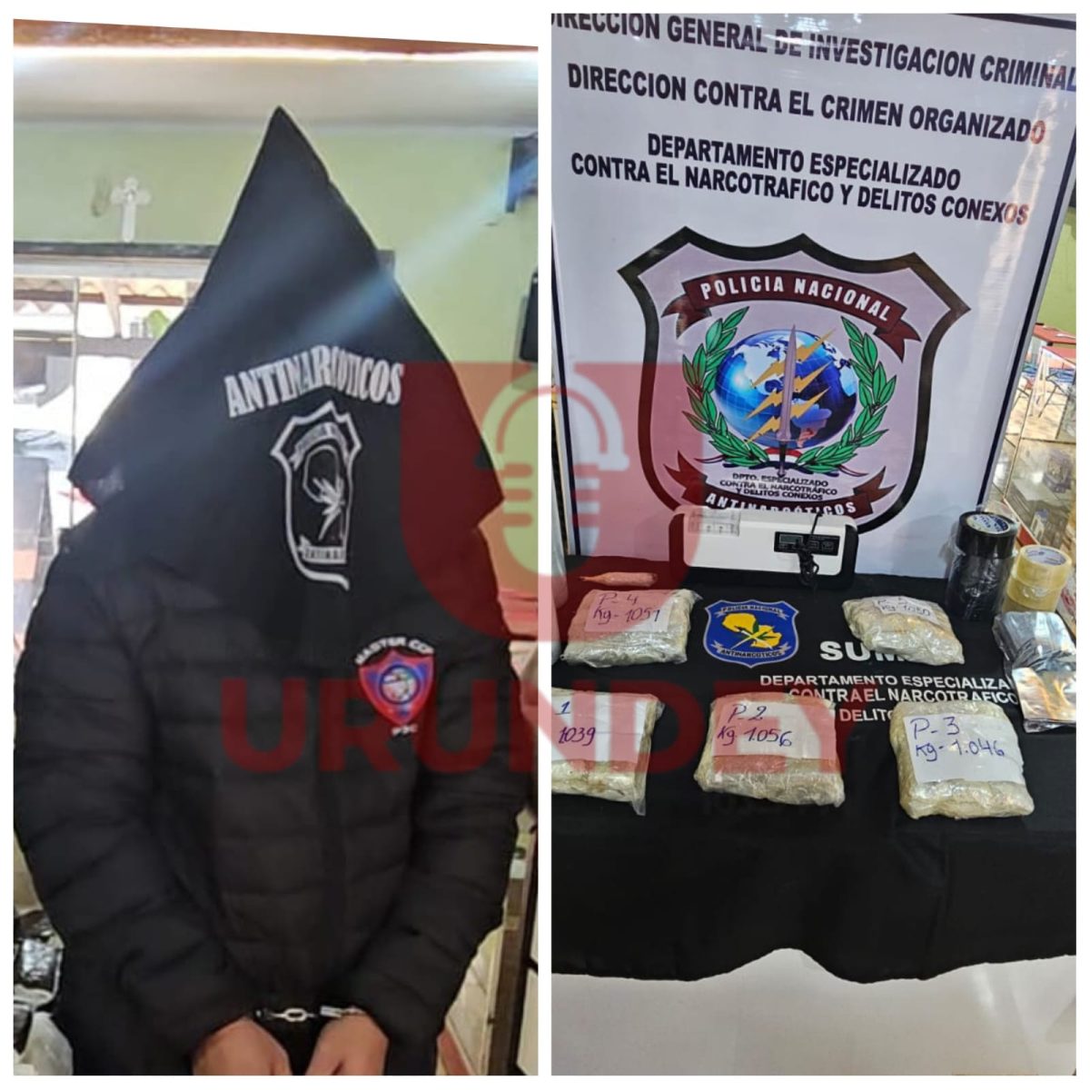 PJC: Un hombre fue detenido tras hallarse marihuana tipo cera en una vivienda