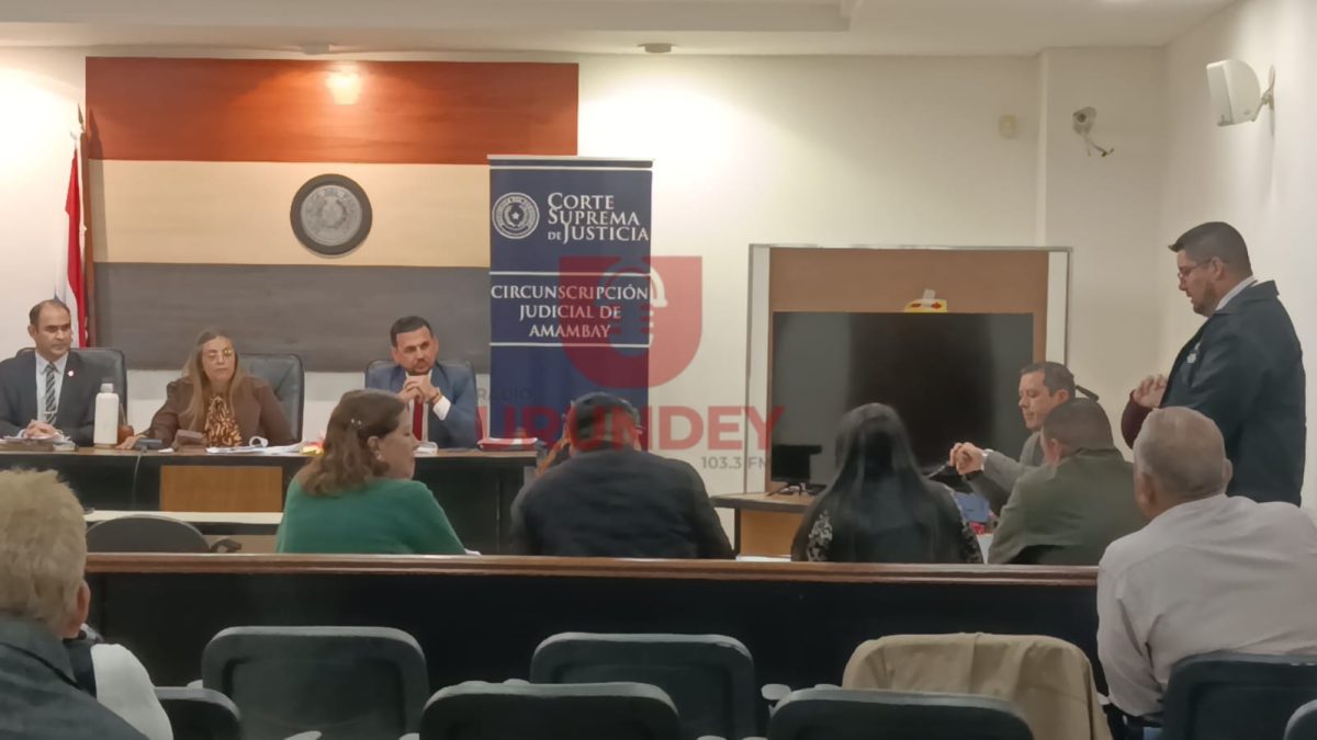 Recusan al tribunal en juicio oral a tres policías procesados en Pedro Juan Caballero