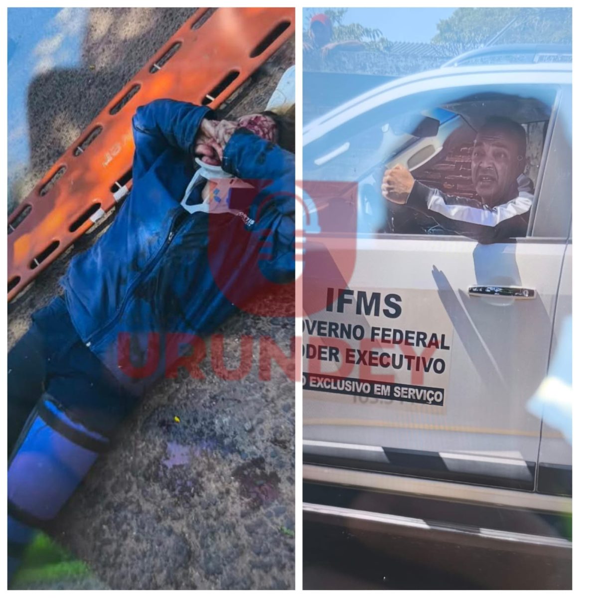Buscan a un conductor que atropelló y fracturó a una joven en Pedro Juan Caballero
