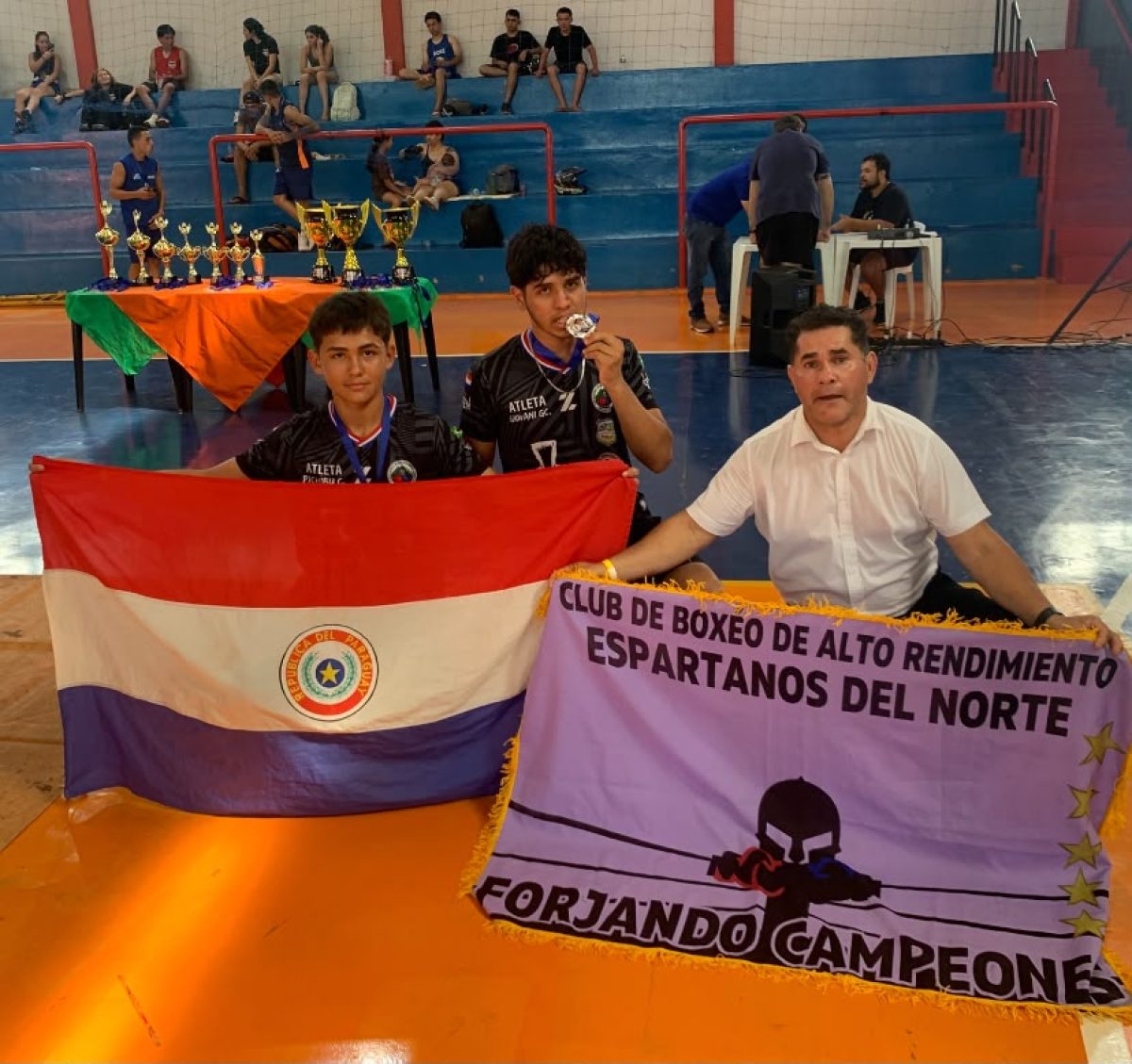 Boxeadores de Pedro Juan Caballero conquistaron medallas de oro y plata en Brasil