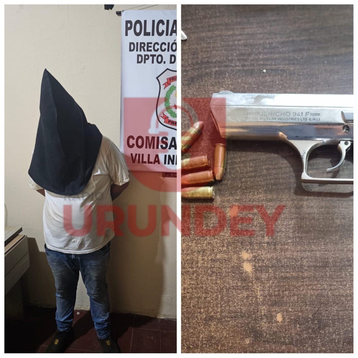 PJC: Un hombre con arresto domiciliario fue aprehendido armado en un evento automovilístico