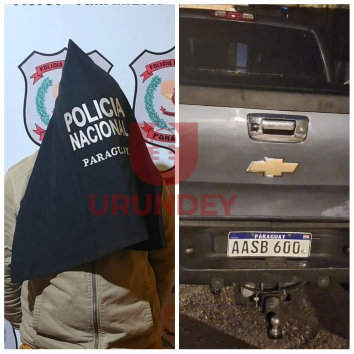 Detienen a un hombre por agredir a su pareja en una camioneta en Pedro Juan Caballero