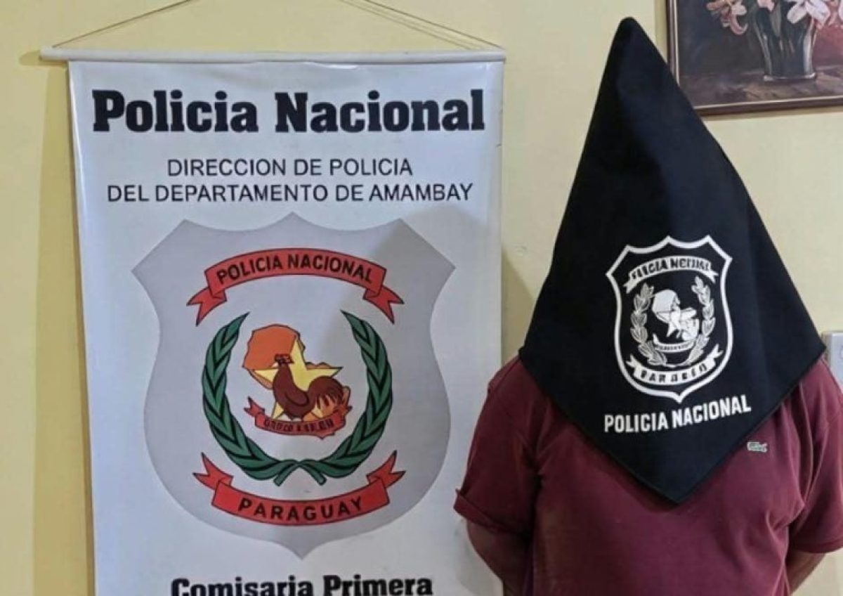 Un hombre fue aprehendido tras ser denunciado por su suegro en Pedro Juan Caballero